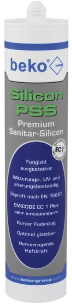 Beko Silicon PSS 310 ml pergamon Premium-Sanitär-Silicon (225 100 19)