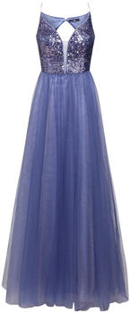 Vera Mont Evening Dress (0105) grey blue