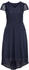 Sheego Abendkleid mit Flügelärmeln (3A616-10X)