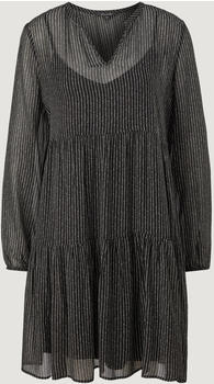 Comma Kleid aus Viskosecrêpe (2123637.99A7) schwarz