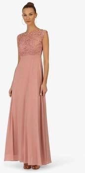 Kraimod Abendkleid Kappenarme altrosa