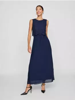 Vila Kleid MILINA dunkelblau 22333757