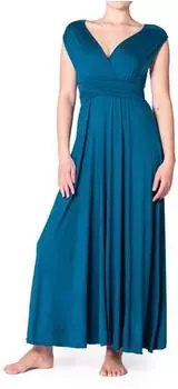 Panasiam Maxikleid Infinity KOVA Wickelkleid Abendkleid