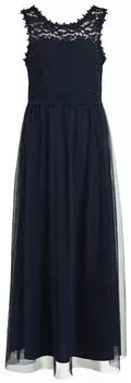 Vila VILynnea Lace Maxi Dress (14052673) total eclipse