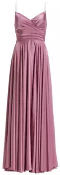 Swing Modelle HEY KYLA Abendkleid Satinkleid mit Schnürung am Rücken rosy