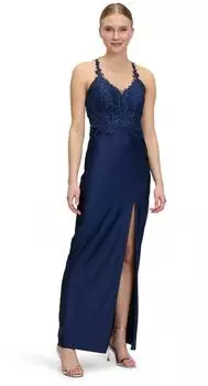 Vera Mont Long Sleeveless Dress (2560/4091) blau