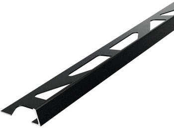 Dural WinkelDural Durosol 10 mm Länge 250 cm Alu pulverbeschichtet schwarz matt