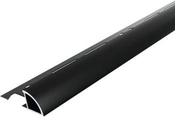 Dural DURAL Durondell schwarz matt 250 cm x 12,5 mm