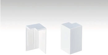 Meister Außenecke selbstklebend Profil 8 PK/18 PK Fußleiste Weiß (800032-02-02001)