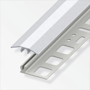 Alfer Übergangs-Profil 1 m, 25 x 7 mm Aluminium eloxiert silber