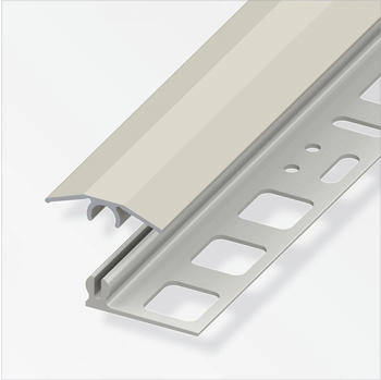 Alfer Übergangs-Profil 1 m, 25 x 7 mm Aluminium eloxiert titan
