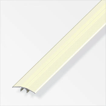 Alfer Übergangs-Profil 1 m, 33 mm Aluminium eloxiert champagner champagner