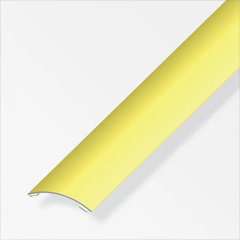 Alfer Übergangsprofil 1 m, 30 x 3 mm Messing, roh messing