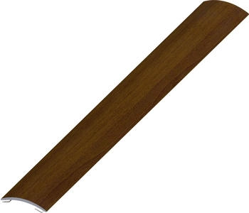 Alfer Übergangsprofil 1 m, 30 x 5 mm Alu beschichtet sublimiert nussbaum