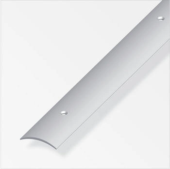 Alfer Übergangsprofil 1 m, 30 x 5 mm PVC (Kunststoff) glatt grau, grau