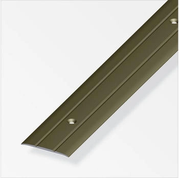 Alfer Übergangsprofil 1 m, 37 x 2.5 mm Aluminium eloxiert bronze