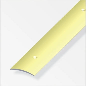 Alfer Übergangsprofil 1 m, 40 x 5 mm Aluminium eloxiert messing