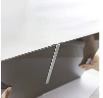 Breuer Rückwand Verbindungsprofil für Decodesign weiß Länge 210 cm
