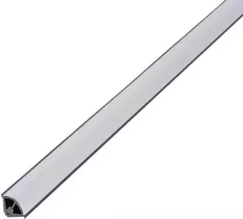 Alberts Abschlussleiste selbstklebend silberfarben 2600x15x15mm