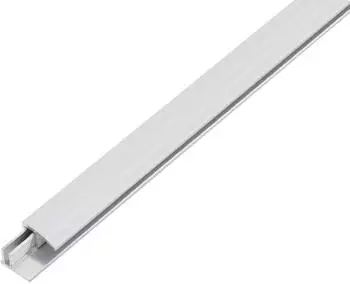 Alberts Abschlussprofil Duo Alu edelstahl eloxiert 1000 x 22 mm Set für Beläge 6-13mm