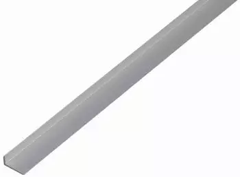 Alberts Kantenschutzprofil abgeschrägt Alu silber eloxiert 2000 x 19 x 8 x 1,6 mm