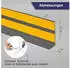 Holzbrink Weichsockelleiste selbstklebend PVC 50x20mm, Dunkelgrau, 20m (SW10469.3)
