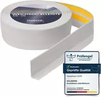 Holzbrink Weichsockelleiste Selbstklebend Pvc 50x20mm, 20 M Winkelleiste F&uuml;r