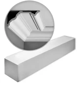 Orac Decor Cotswold Stuckleiste Weiß, 20m Karton-Set (C332)