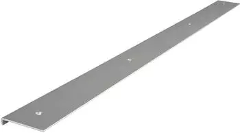 Sch&uuml;co ALUMIS Arbeitsplatten-Abschlussprofil Anschrauben 630mm Alu silber eloxiert (100007530)