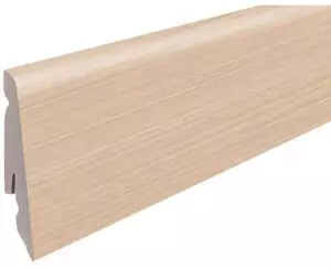 Living by Haro Sockelleiste Ahorn 220 cm x 19 mm x 58 mm MDF