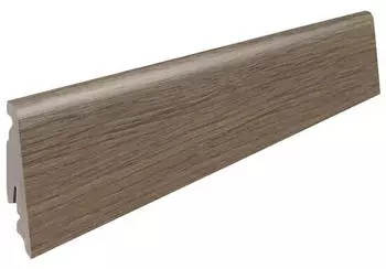 Living by Haro Sockelleiste Grafiteiche / Eiche Corona 220 cm x 19 mm x 58 mm MDF