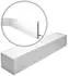 NMC WALLSTYL FD20S Fußleiste, modernes Design, Weiß, 12m (FD20S-box)