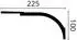 NMC WALLSTYL WT22 Deckenleiste HDPS 2m (WALLSTYL | WT22)