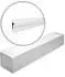 NMC Z31 Wandleisten, modernes Design, Weiß, 20 Stück / 40m (Z31-box)