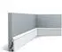 Orac Decor SX165F Sockelleiste Polyurethan flexibel weiß 200x6,9x1,1cm (SX165F)
