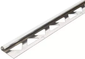 Alberts Fliesen Viertelkreisprofil Edelstahl 2500 x 29 x 10 mm