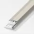 Alfer Abschluss-Profil 1 m, 19.5 x 7 mm Aluminium eloxiert titan