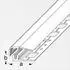 Alfer Abschluss-Profil 1 m, 19.5 x 7 mm Aluminium eloxiert titan