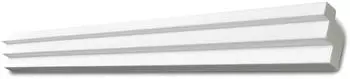 Decosa Kristine Deckenleiste Styropor Weiß 38x48mm, 10m (8272)