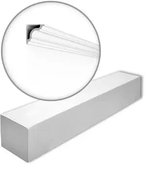 NMC NOMASTYL A1 Deckenleiste Polystyrol 80x80mm, 10 Stk. (20m) (A1-box-10)