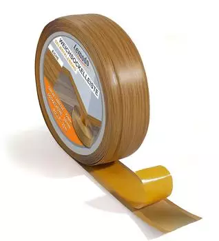 Lemodo Weichsockelleiste selbstklebend 25m, 50x15mm, Eiche, PVC (NA036)