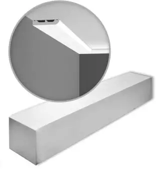 Orac Decor AXXENT Sockelleisten 68m, Wei&szlig;, 34er-Set (SX183)