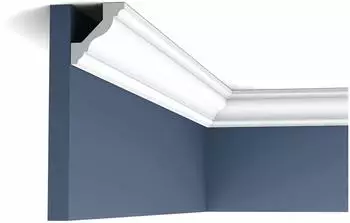 Orac Decor CX110 AXXENT Deckenleiste Polystyrol Wei&szlig; 200x4,5x4,1cm (CX110)