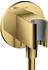 Axor ShowerSolutions Fixfit Portereinheit rund polished gold optic (36733990)