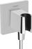 Hansgrohe FixFit E Wandanschluss mit Brausehalter chrom (26889000)