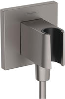 hansgrohe Fixfit E Wandanschlu&szlig; mit Duschkopfhalterung, Badarmaturen, 26889340,