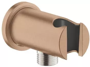 GROHE Rainshower Wandabgangsbogen mit Brausehalter warm sunset gebürstet (26658DL0)