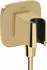 Hansgrohe FixFit Q Wandanschluss mit Brausehalter polished gold optic (26887990)