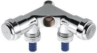 Grohe WAS-Doppelventil 1/2", einfach, chrom