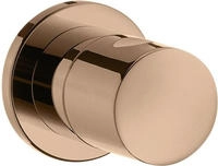 hansgrohe Fertigmontageset Axor Uno UP-Absperrventil, polished red gold
